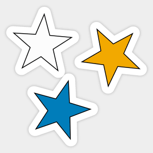 Emory Star (3-Pack) Sticker Sticker